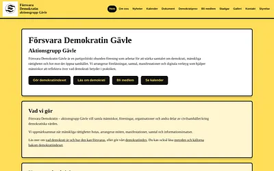 forsvarademokratingavle.se snapshot