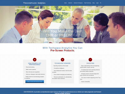 techspaceanalytics.com snapshot