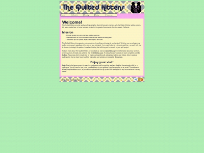thequiltedkittens.com snapshot