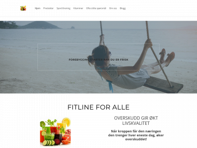 fitlineforalle.no snapshot