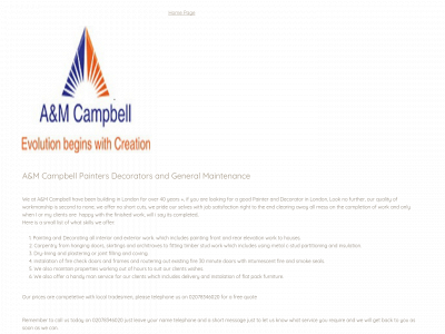 mrcampbell.co.uk snapshot