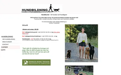 hundbildning.se snapshot