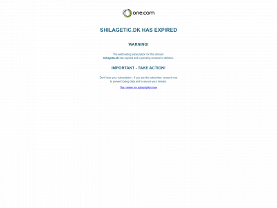 shilagetic.dk snapshot