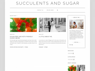 succulentsandsugar.com snapshot