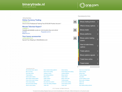 binarytrade.nl snapshot