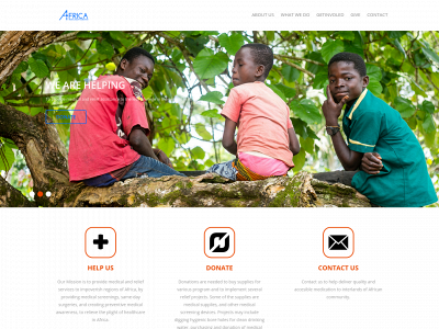 africamedicalrelieffoundation.org snapshot