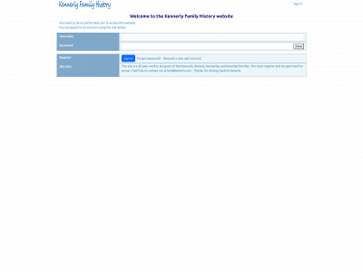kenerly.com snapshot