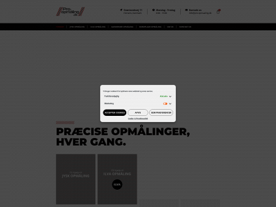 pro-opmåling.dk snapshot