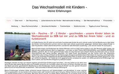 wechselmodell-erfahrungen.de snapshot