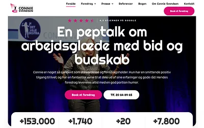 conniesvendsen.dk snapshot