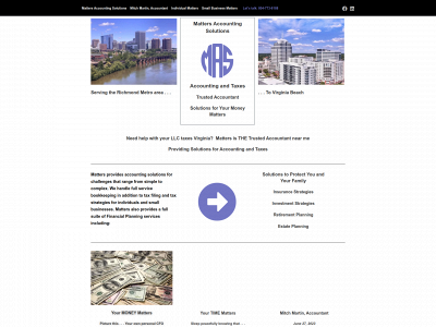 mattersacct.com snapshot