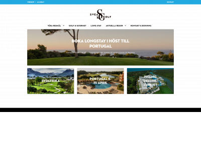 sveagolftravel.com snapshot