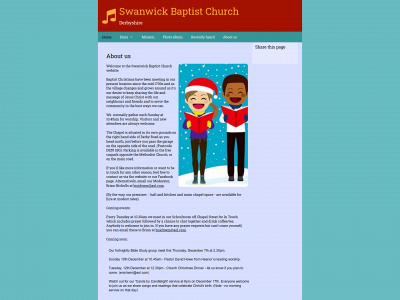 swanwickbaptist.co.uk snapshot