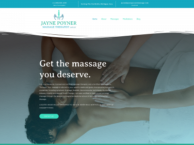 jaynepoynermassage.com snapshot