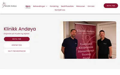 klinikkandoya.no snapshot