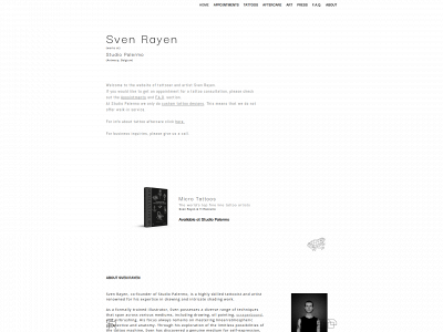 svenrayen.com snapshot