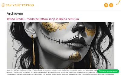 sakyanttattoo.nl snapshot