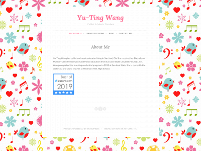 yutingwang.com snapshot