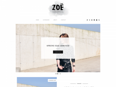 zoevanopstal.com snapshot