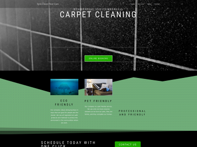 spincleanfloorcare.com snapshot