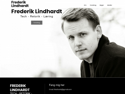 frederiklindhardt.dk snapshot