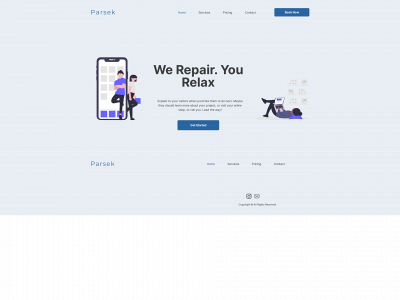 parsek.co.uk snapshot