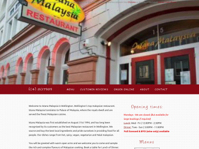 www.istanamalaysia.co.nz snapshot