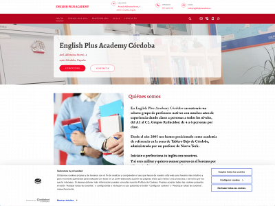 www.englishplusacademy.es snapshot