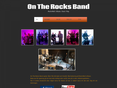 ontherocksband.se snapshot