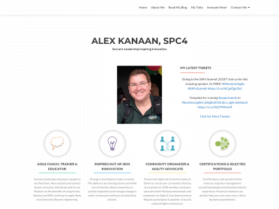 alexkanaan.com snapshot