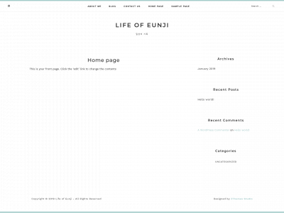 eunjinoh.com snapshot