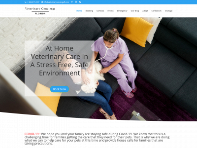 veterinaryconciergefl.com snapshot