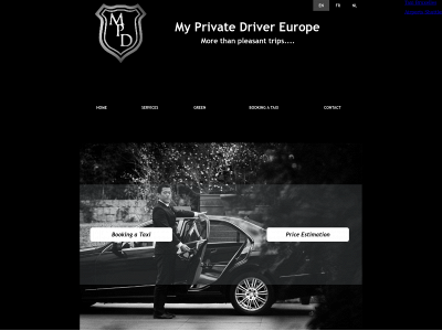 myprivatedriver.be snapshot