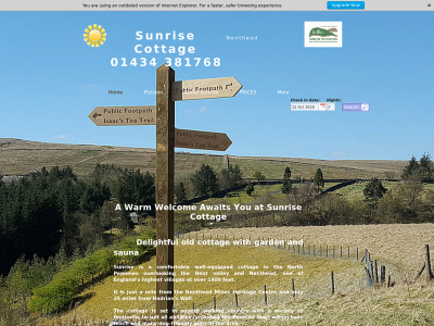 sunrisecottage.co.uk snapshot