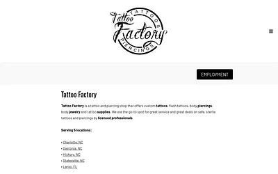 factorytattoos.com snapshot
