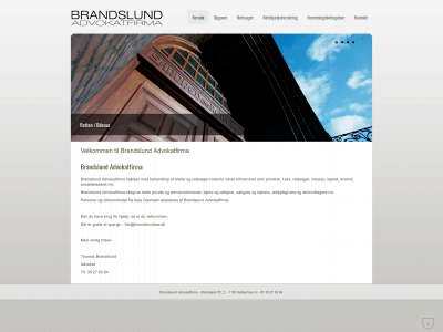 brandslundlaw.dk snapshot