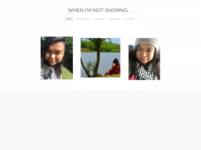 whenimnotsnoring.weebly.com snapshot