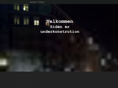 cvjensen.dk snapshot