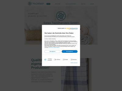 satex-textilien.de snapshot