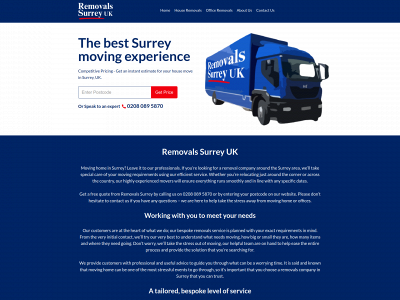 removalssurrey-uk.com snapshot