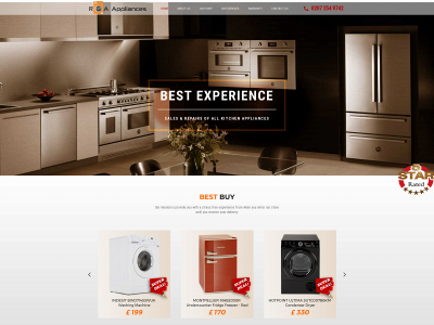 rgaappliances.co.uk snapshot