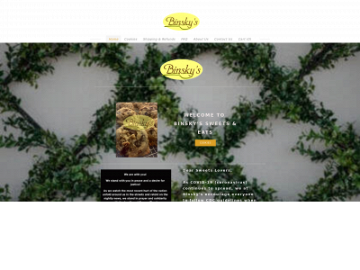 www.binskys.com snapshot