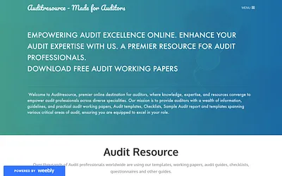 auditresource.weebly.com snapshot