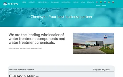 chemsys.lt snapshot