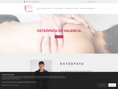 osteopataenvalencia.com snapshot
