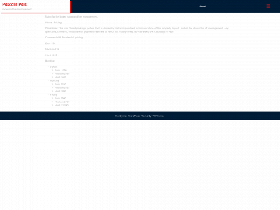 pascalspals.com snapshot