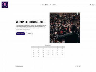 debatkalender.nl snapshot