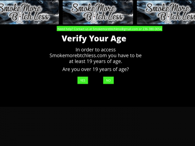 smokemorebtchless.com snapshot