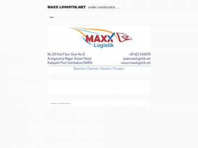 maxxlogistik.net snapshot