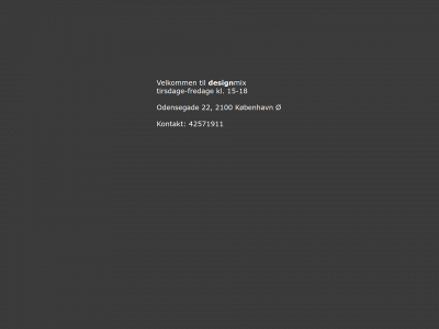 designmix.dk snapshot